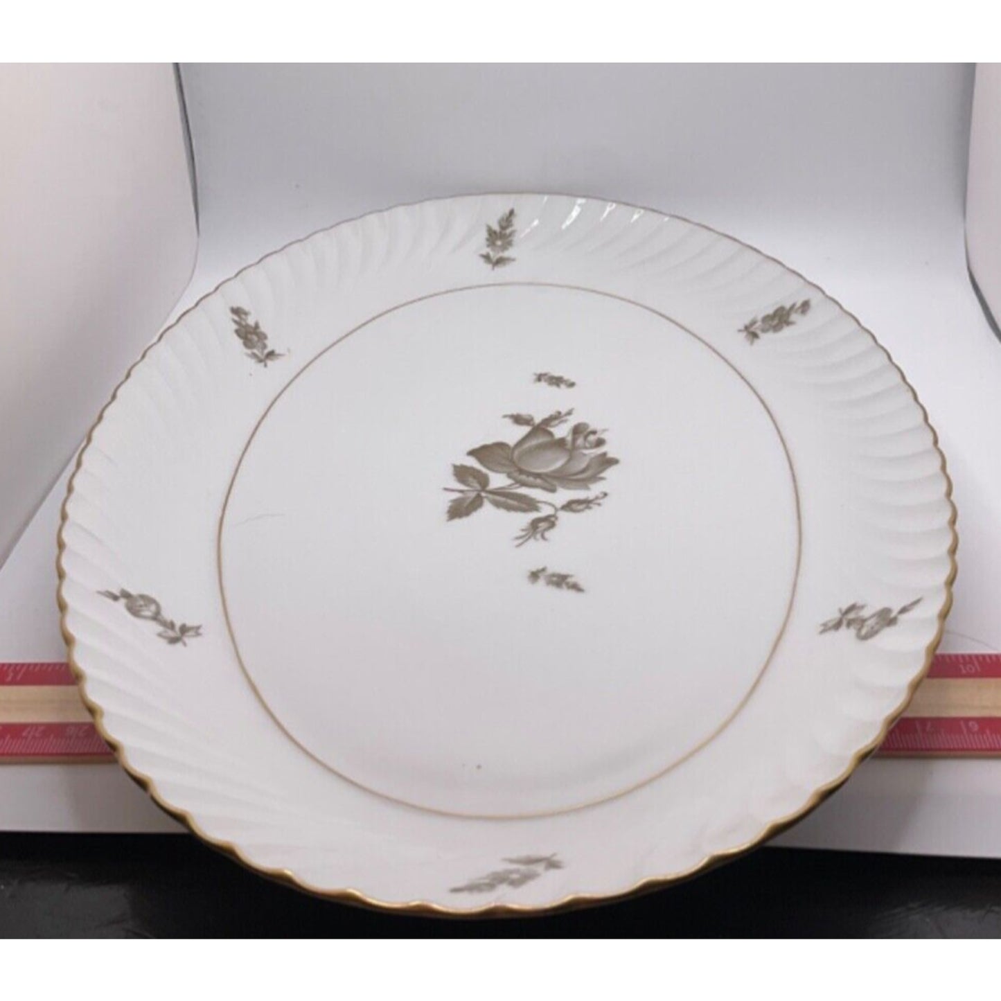 Antique Bavarian Serving Plate by Königl. pr. Tettau - Gegr. 1794 - Konigl