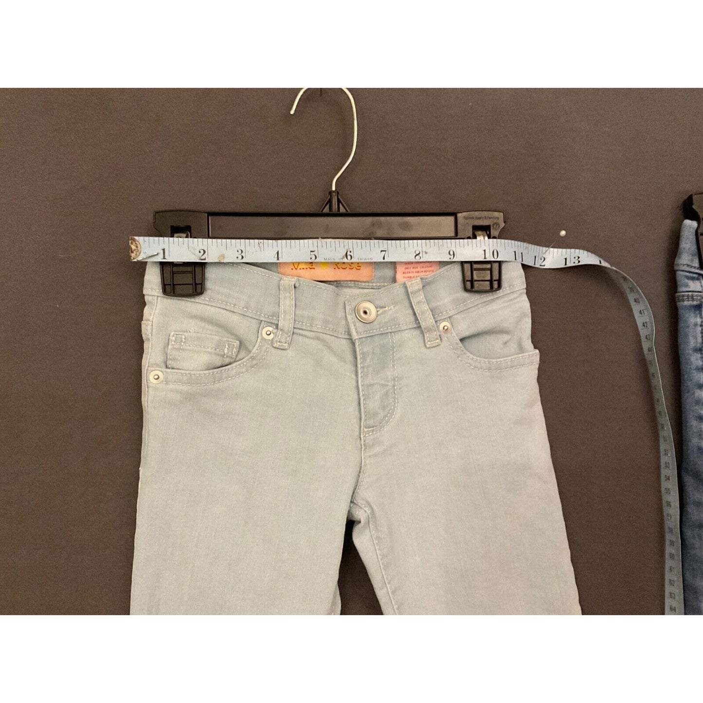 Lot 2 Girls Jeans Size 6 – Wonder Nation Flare & Mila Rose Skinny Denim