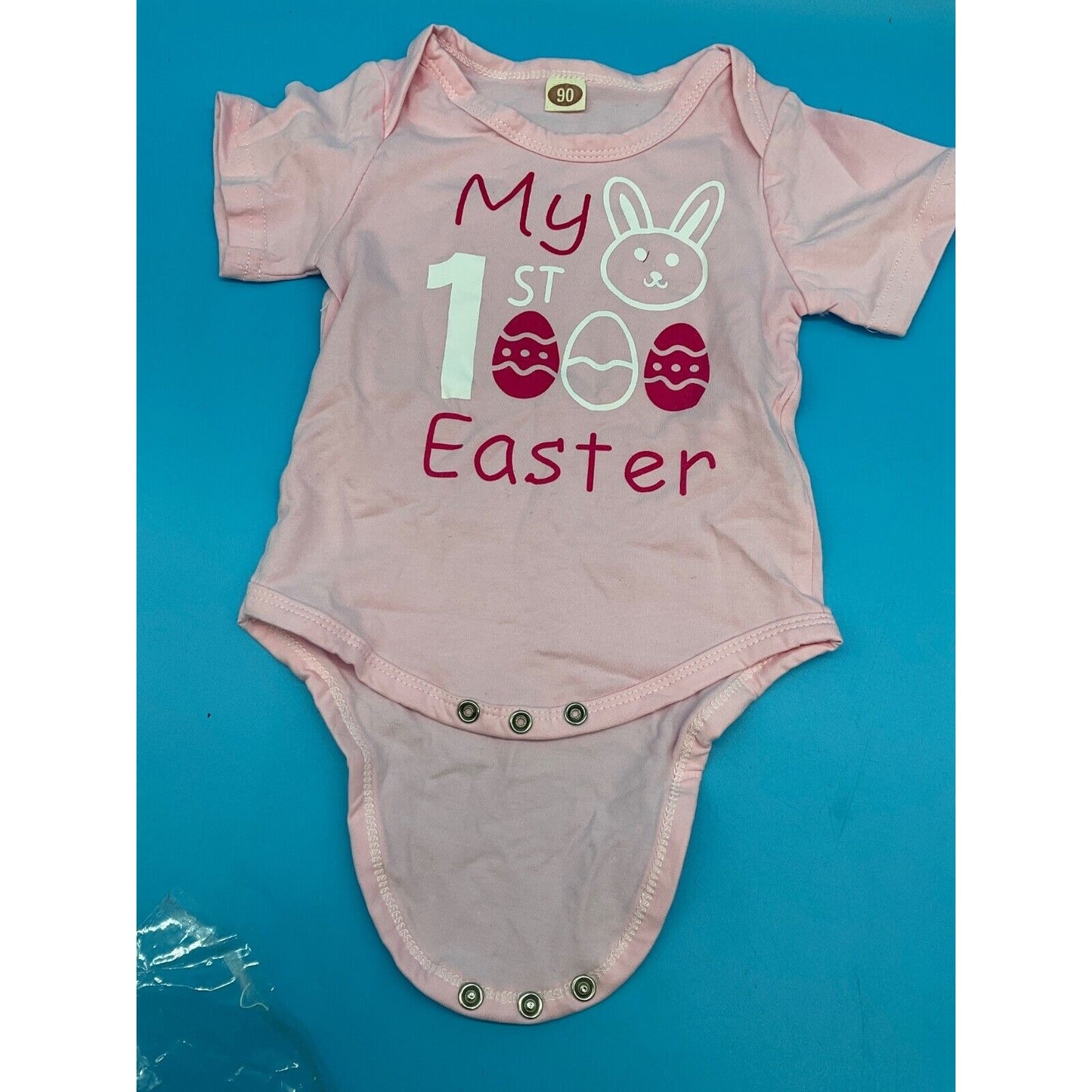 Baby Girl Easter Outfit 12-18M 4pc Set Bunny Chick Spring Clothes