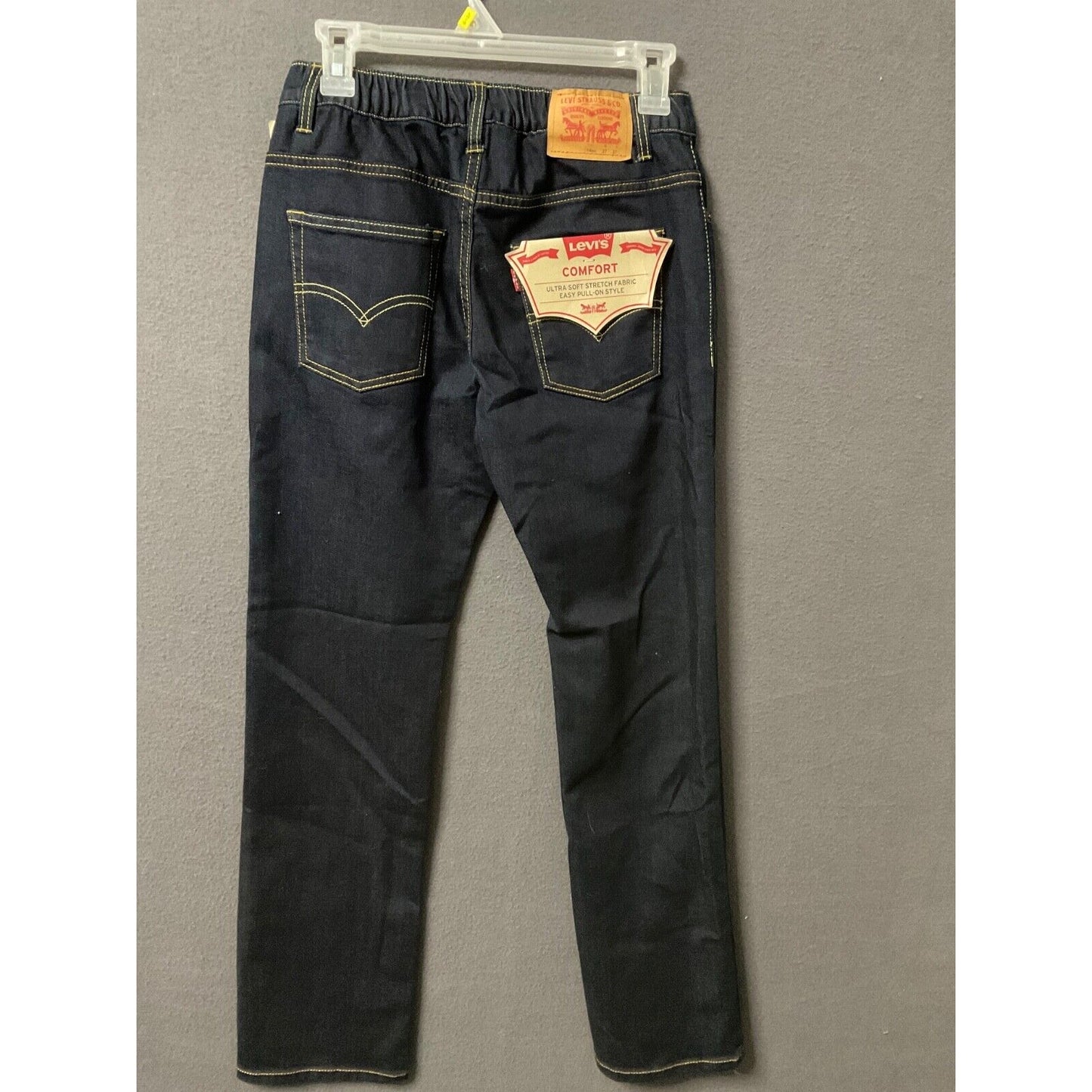 Levi's Slim Fit Pull-On Jeans Super Soft 14 Reg 27x27 Elastic Waistband NWT