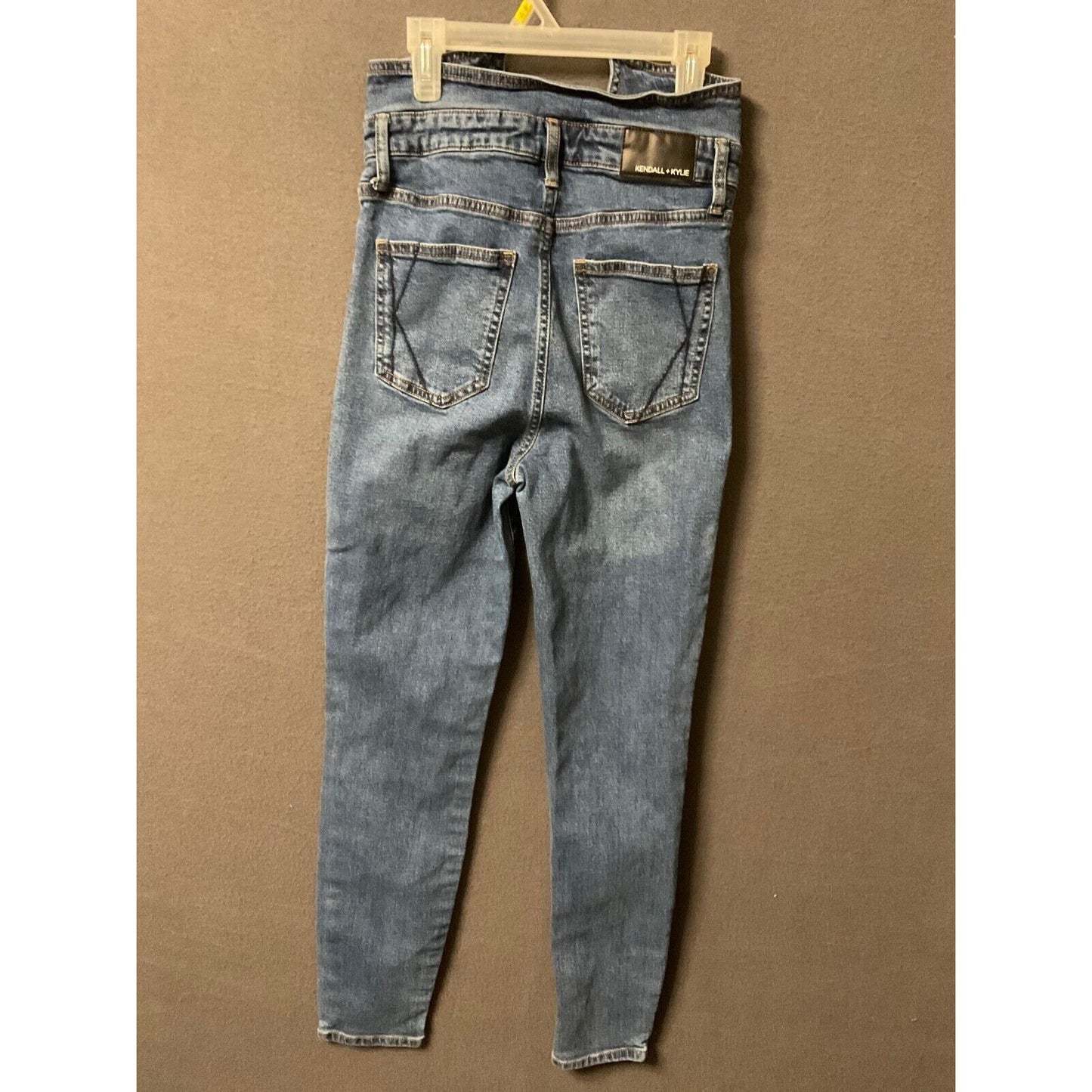 Kendall + Kylie Button-Up High Waist Denim Jeans, Size 26 NWOT