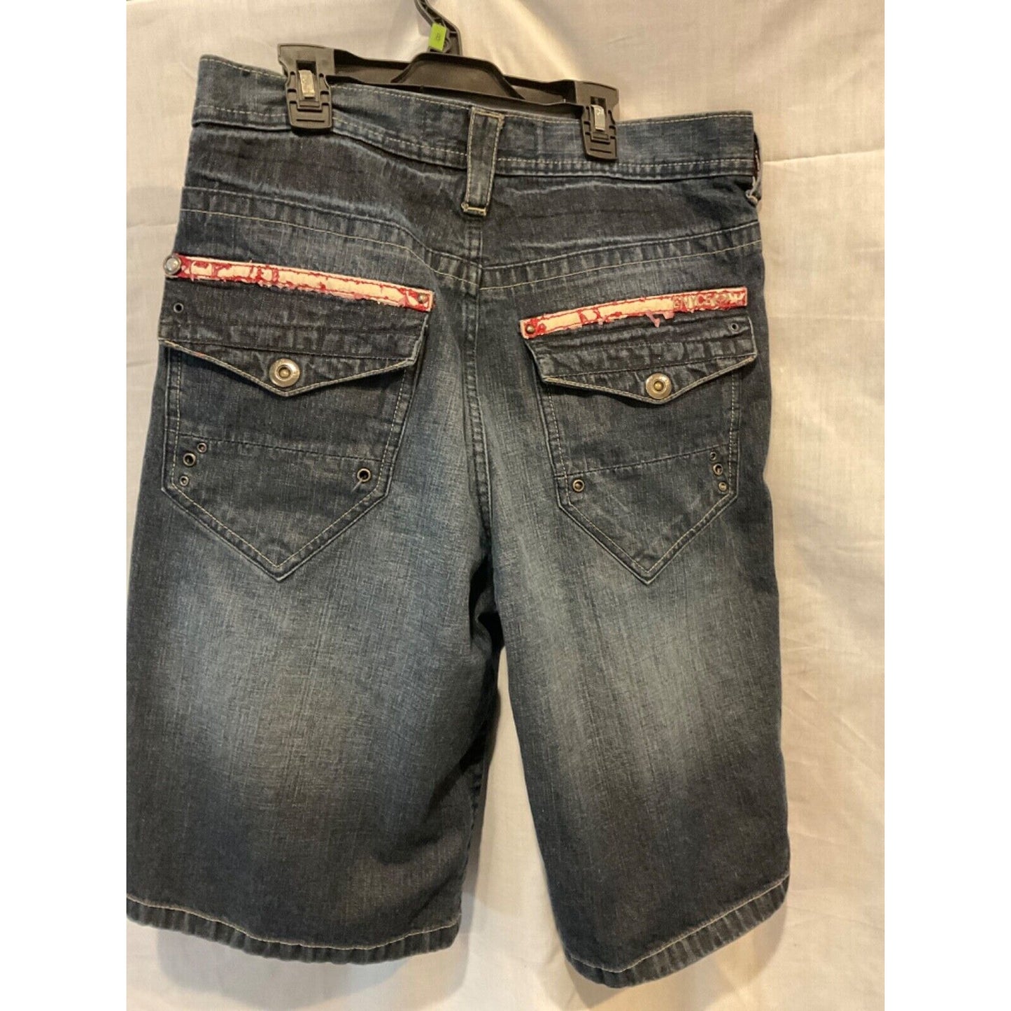 ENYCE Sean Comb Co. Men's Blue Jean Shorts Size 34, 90s Hip Hop