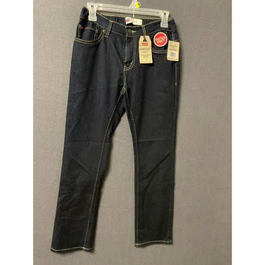 Levi's Slim Fit Pull-On Jeans Super Soft 14 Reg 27x27 Elastic Waistband NWT