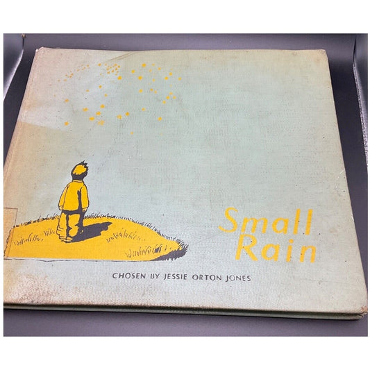 1945 Small Rain Verses Bible Jessie Orton Jones Illus Hardcover 5th Edition