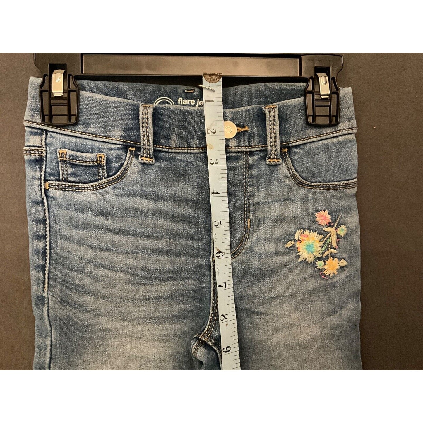 Lot 2 Girls Jeans Size 6 – Wonder Nation Flare & Mila Rose Skinny Denim