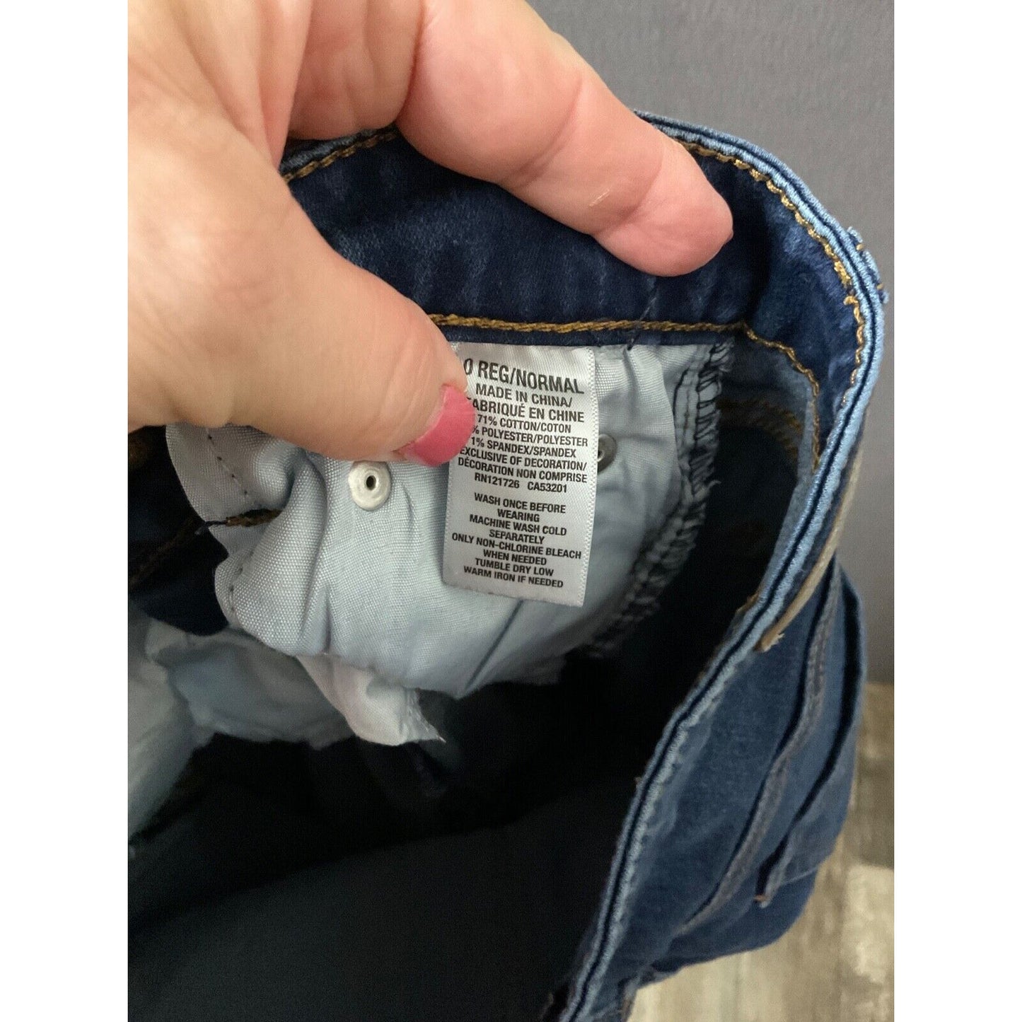 Aeropostale Women’s Jeans 0 Reg High Waisted Skinny Blue Denim Stretch Casual