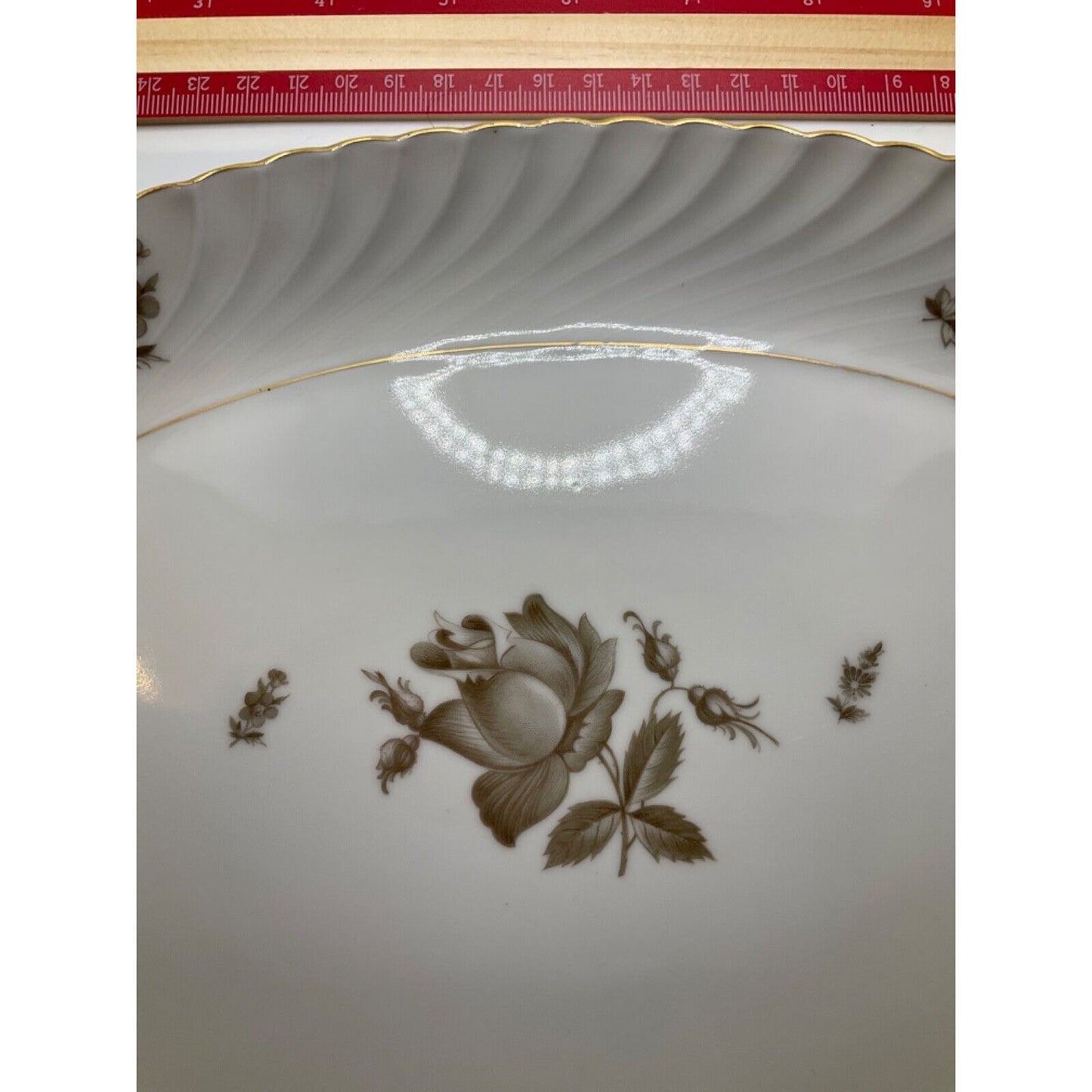 Antique Bavarian Serving Plate by Königl. pr. Tettau - Gegr. 1794 - Konigl