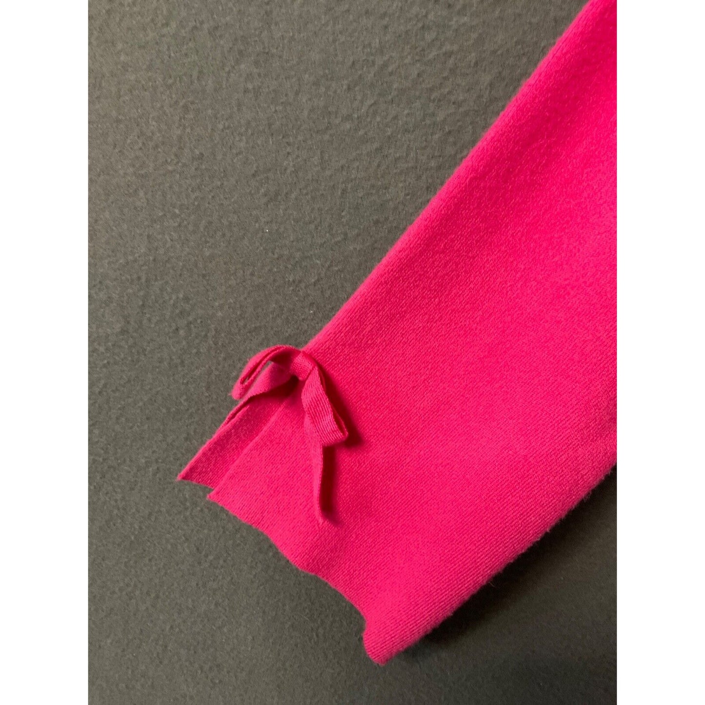 Zara Pink Mock Neck Sweater Dress with Bow Sleeves Women's Small