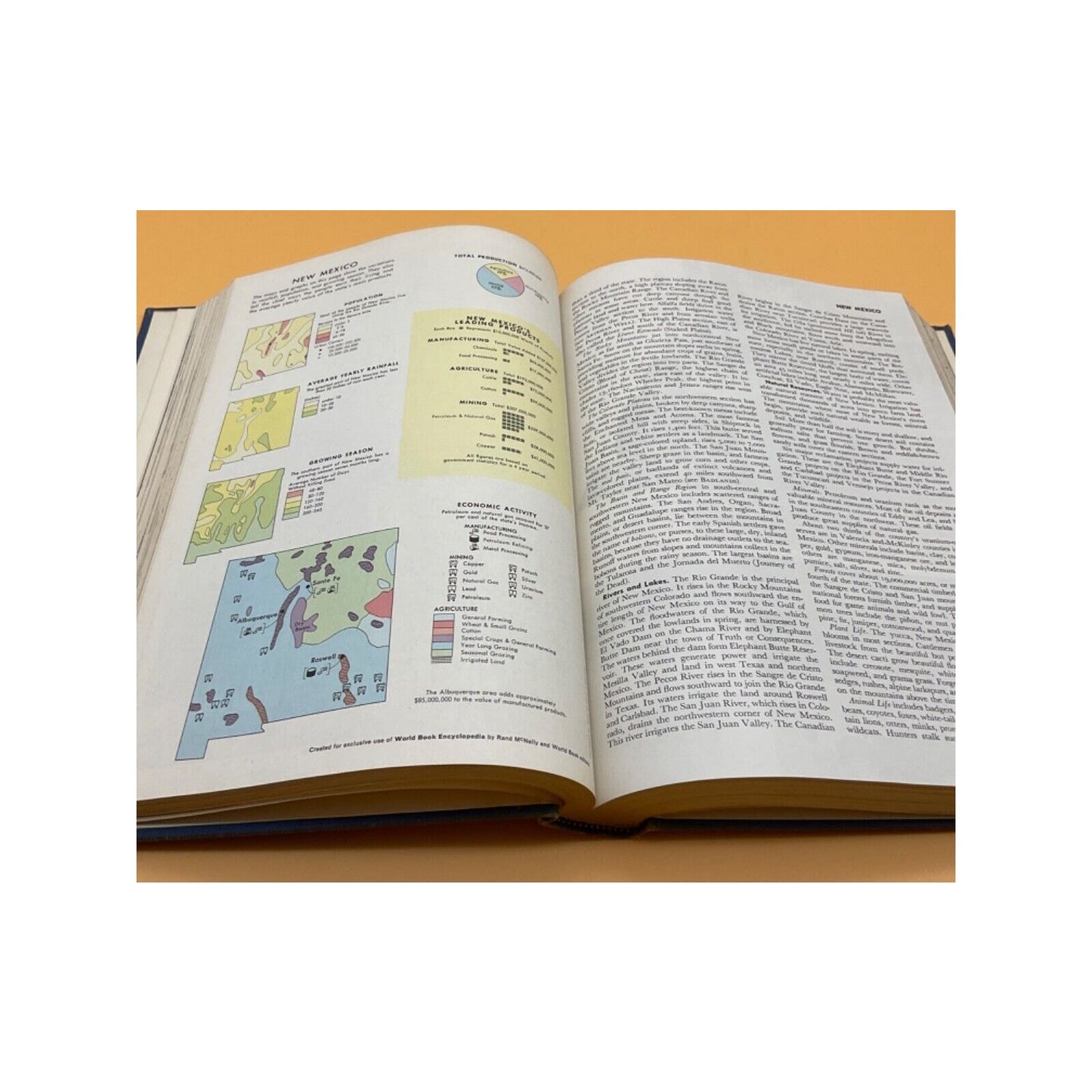 1961 World Book Encyclopedia Volume 13 "N-O", Vintage Collectible