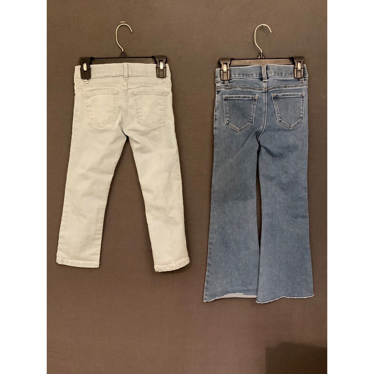 Lot 2 Girls Jeans Size 6 – Wonder Nation Flare & Mila Rose Skinny Denim