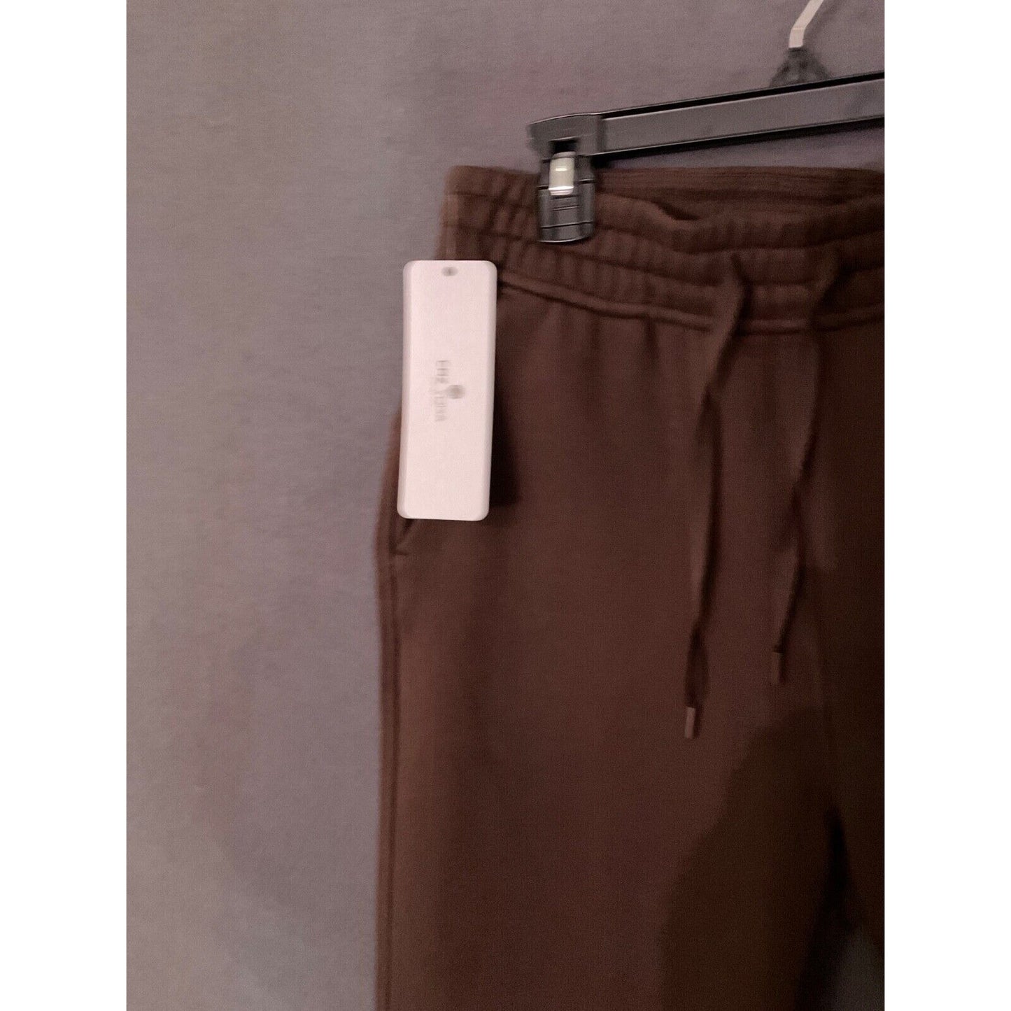 CRZ Yoga Fleece Lined Sweatpants Women Hot Fudge Brown Medium Tall w/Pockets