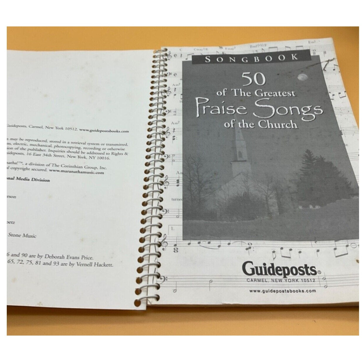 2002 SONG BOOK 50 OF THE GREATEST PRAISE SONGS OF THE CHURCH