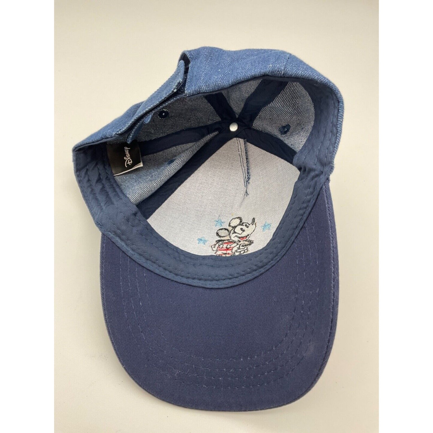 Disney Mickey Mouse Patriotic Hat, Red White Blue, 4th of July Trucker, Adjustab