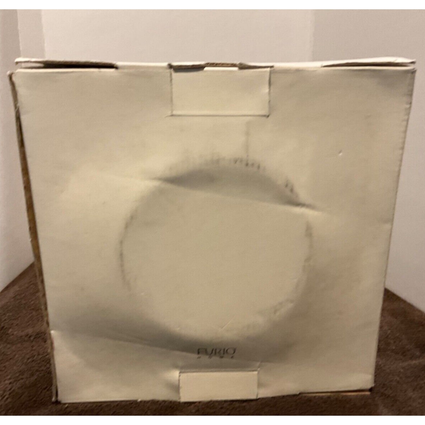 SET OF 4 FURIO HOME CREAM STONEWARE DESSERT/SALAD PLATES - NIB