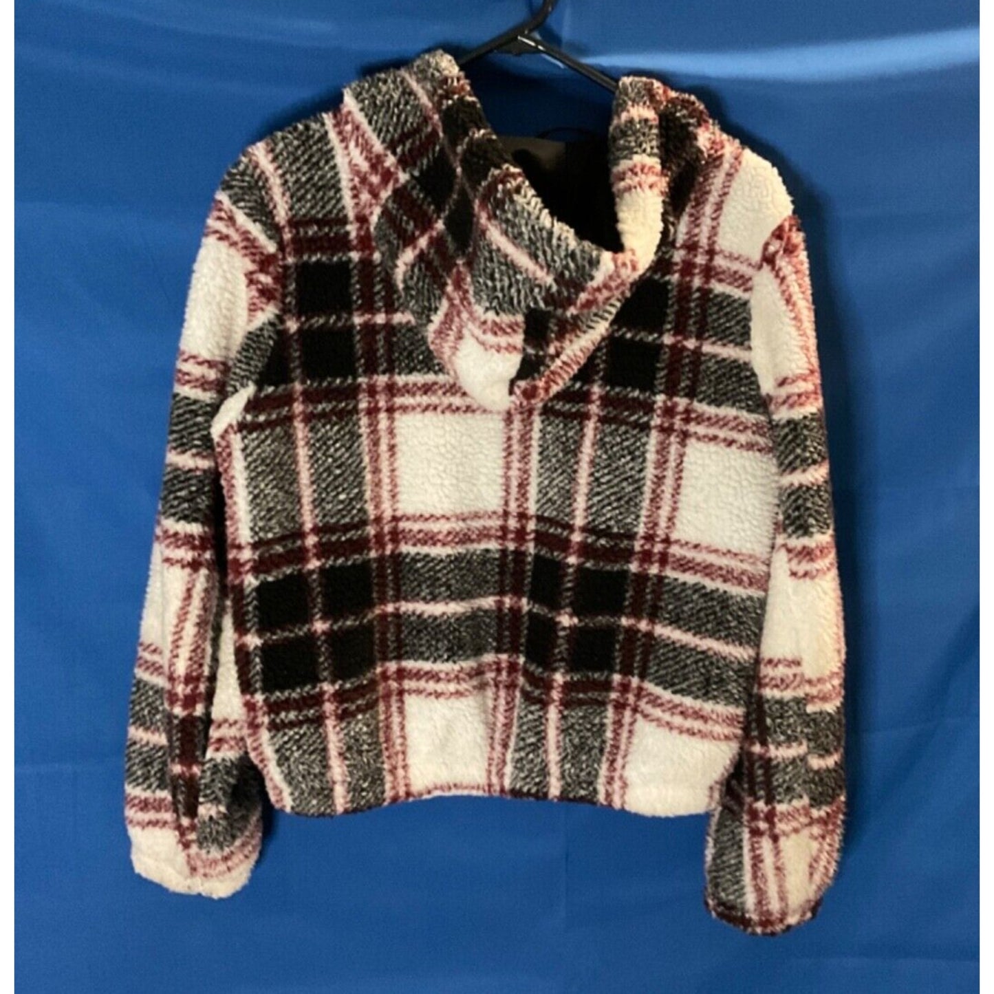 Women's New Look Supreme Hooded Winter Jacket Size Large - Stylish Faux Fur