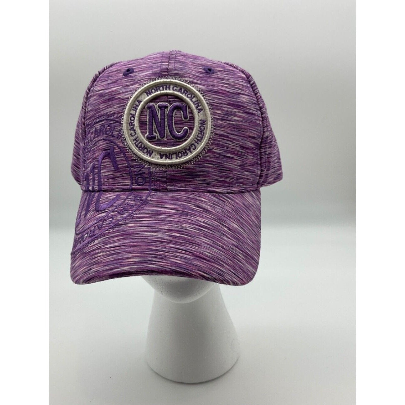 Robin Ruth Be Noticed North Carolina Women's Hat Cap Purple/White 100% Polyester