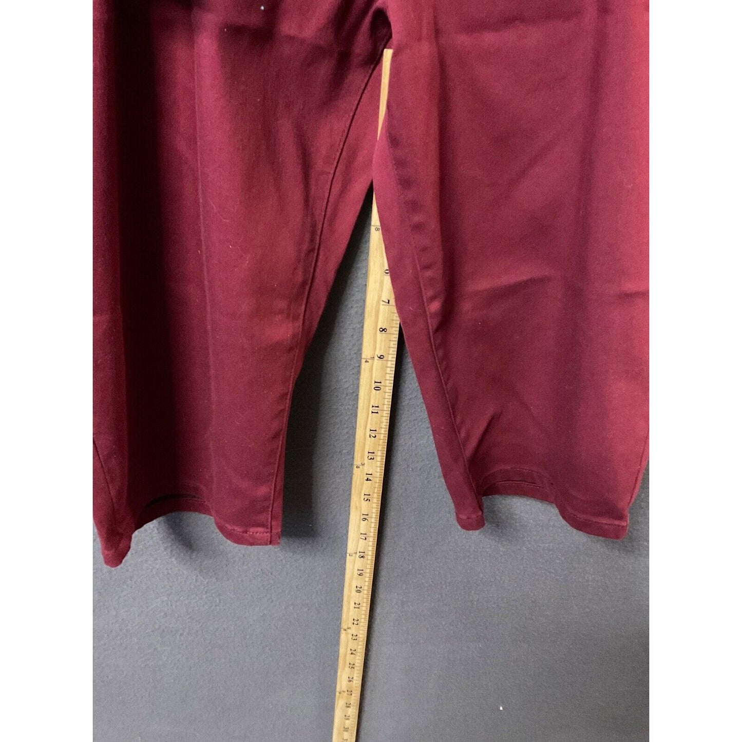 Hybrid & Company Women's Burgundy Skinny Jeans Size 22, Bum Lifter, Stretch NWT