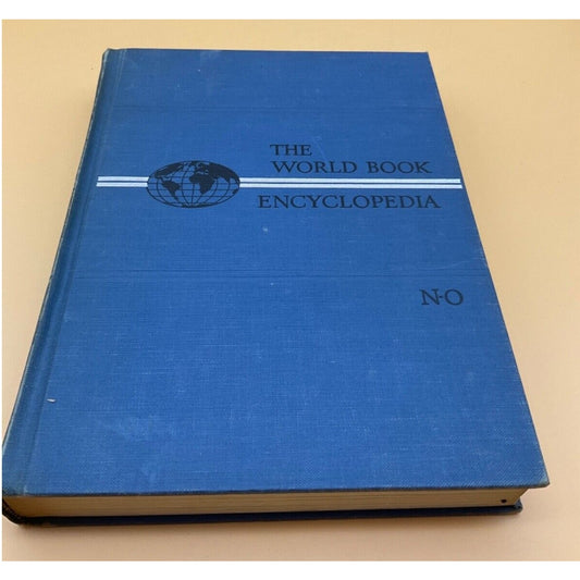 1961 World Book Encyclopedia Volume 13 "N-O", Vintage Collectible