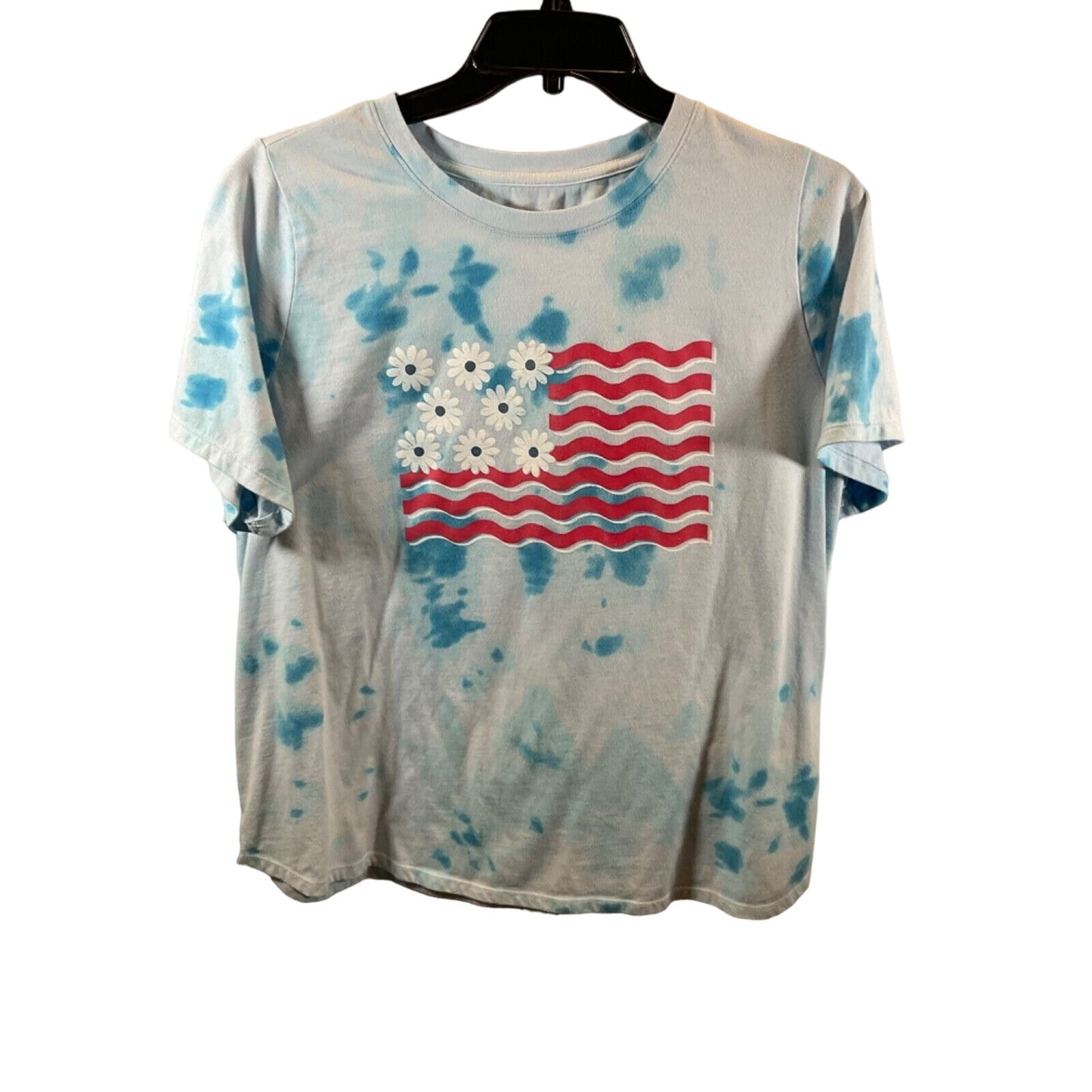 Sonoma Women's 1X 4th of July T-Shirt - Plus Size, Cotton Blend, Graphic Wear