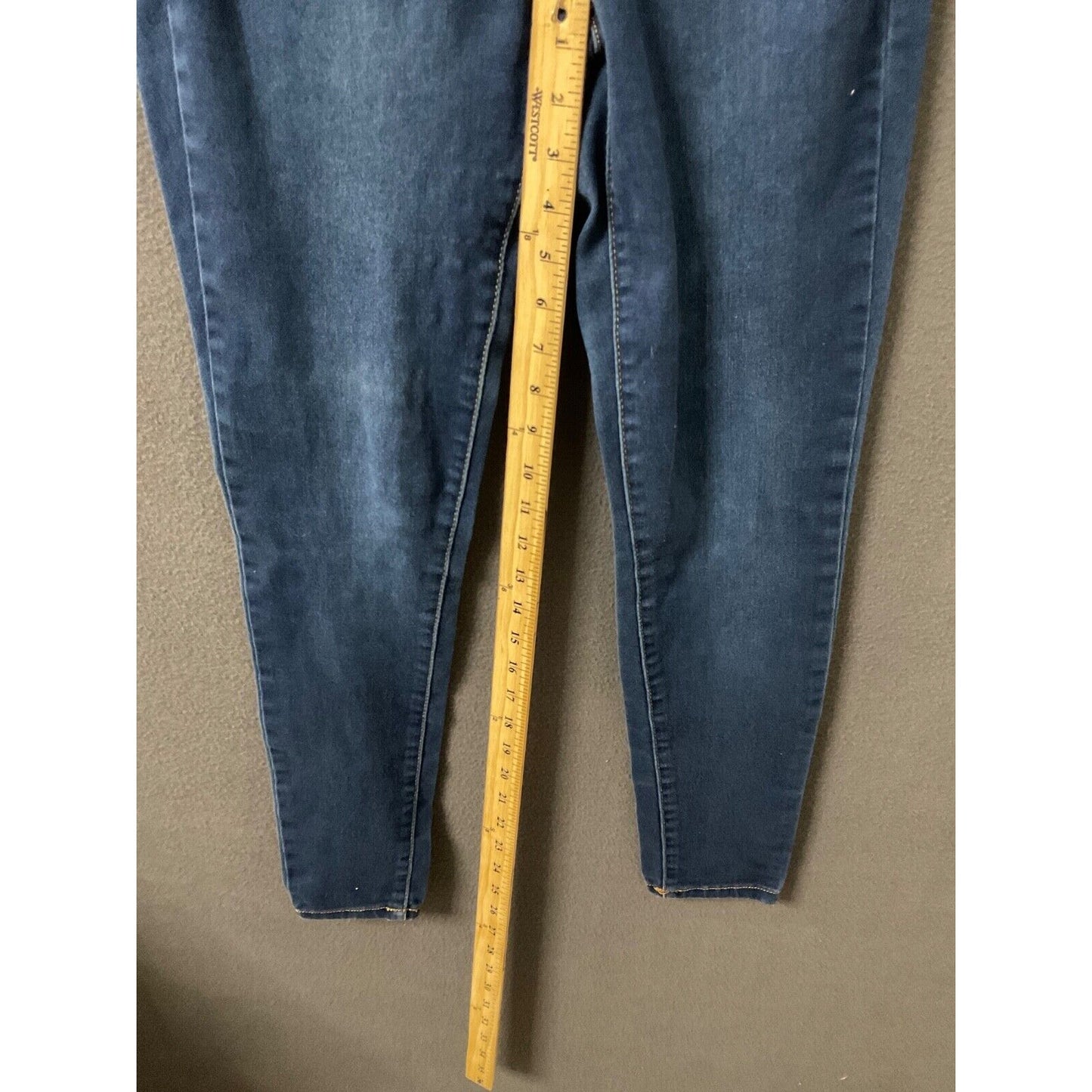 Aeropostale Women’s Jeans 0 Reg High Waisted Skinny Blue Denim Stretch Casual