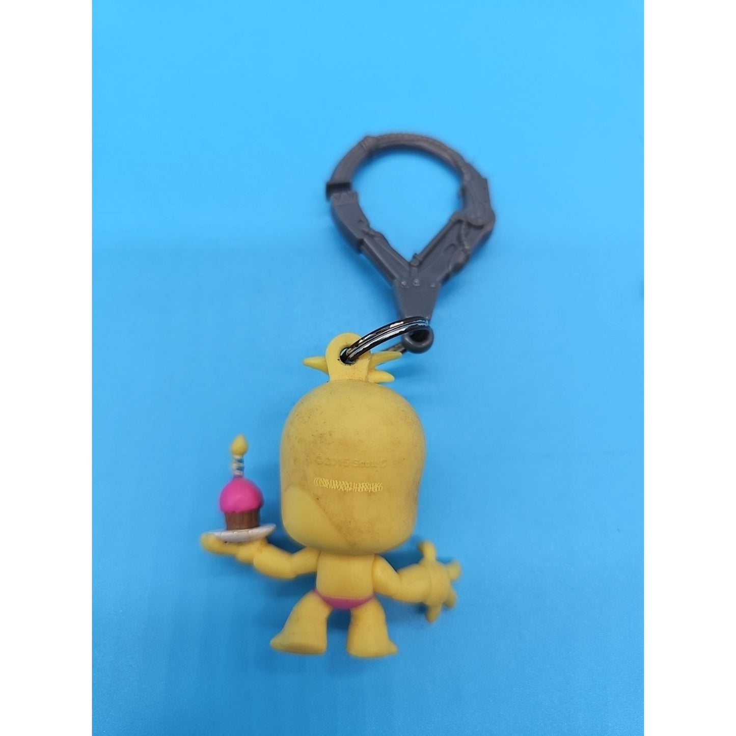 FNAF Toy Chica Keychain Clip Figure 2015 Five Nights at Freddy’s Backpack Hanger
