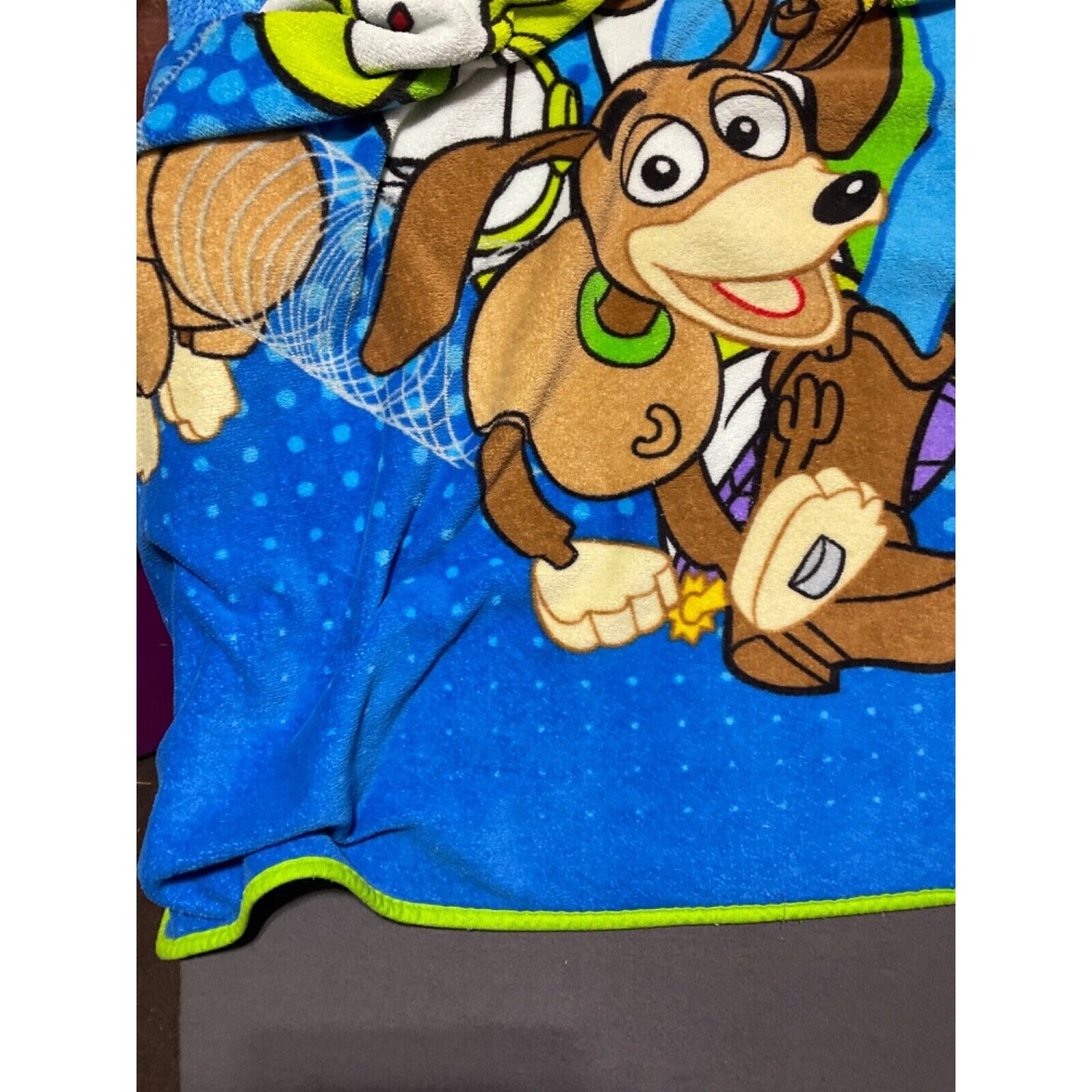 Toy Story Twin Size Plush Blanket 60"x80" Extra Soft & Warm