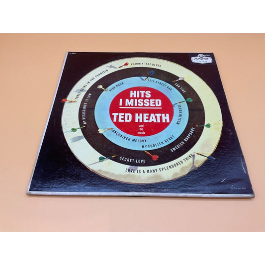 Ted Heath Hits I Missed Vinyl LL 3057 London Records Vintage "Secret Love"