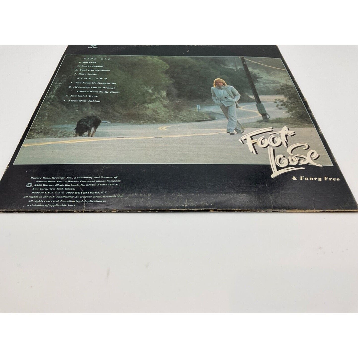 Rod Stewart's "Foot Loose & Fancy Free" 33 RPM LP, VG Condition, Warner Bros.