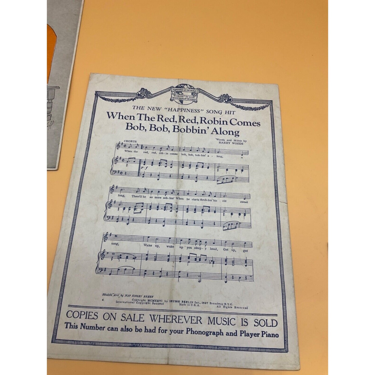 Antique Sheet Music Collection – "Precious," "I Wish I Had Died in My Cradle"