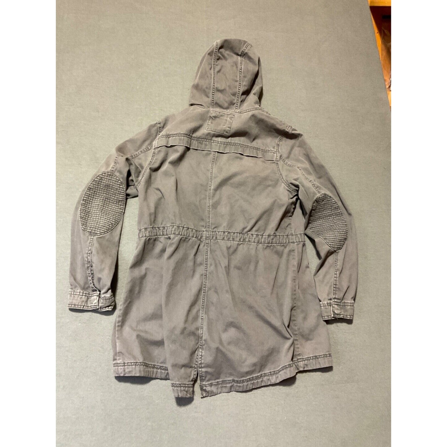 Mossimo Supply Co. Junior's Plus Size XXL Hooded Jacket Gray 100% Cotton