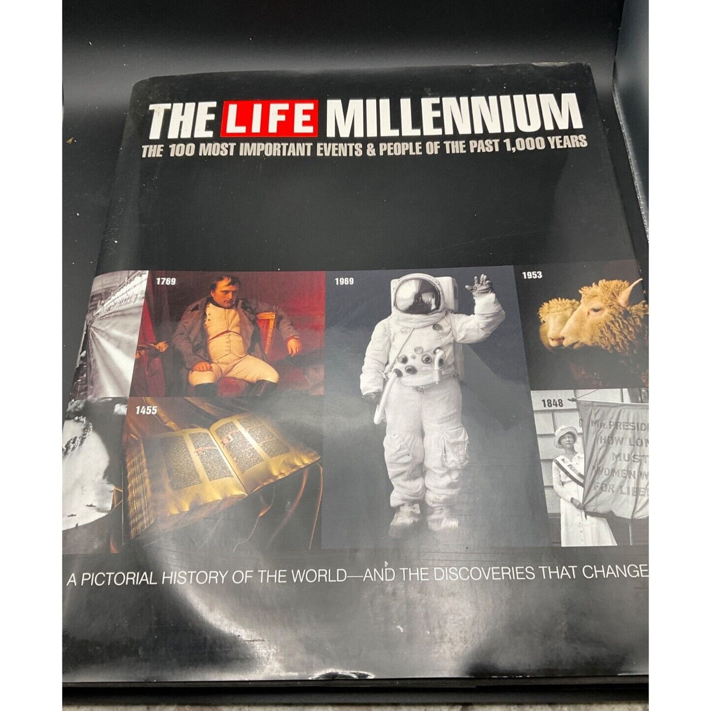 The Life Millennium Hardcover Book 1998 Illustrated History of 1000 Years