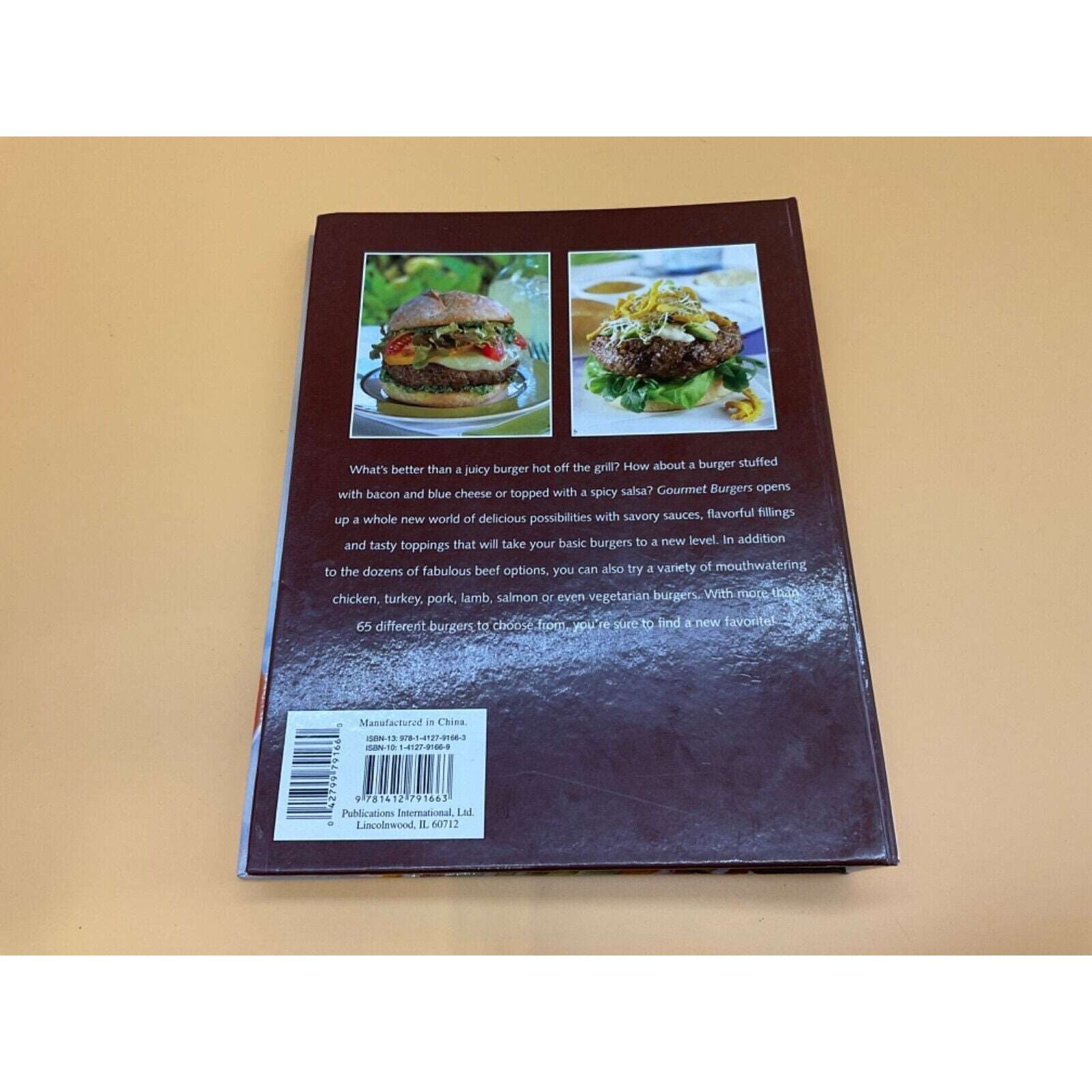 Gourmet Burgers Favorite Brand Name Recipes Cookbook Recipe Binder Grilling BBQ