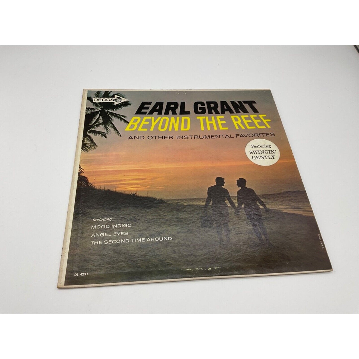 1962 Earl Grant LP "Beyond The Reef", Decca, Easy Listening/Jazz, Good/VG