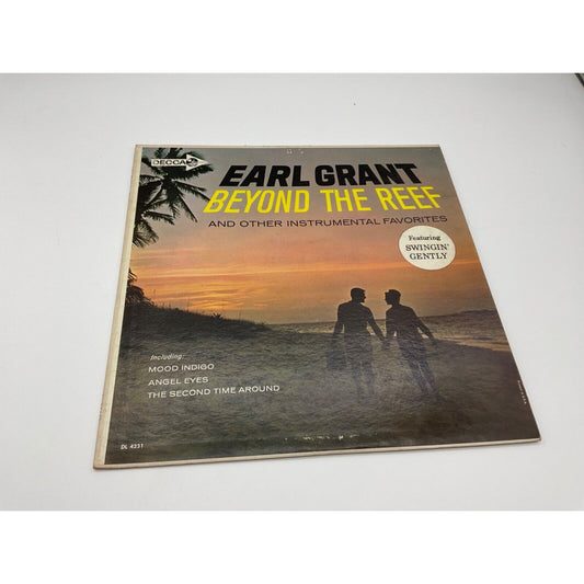1962 Earl Grant LP "Beyond The Reef", Decca, Easy Listening/Jazz, Good/VG