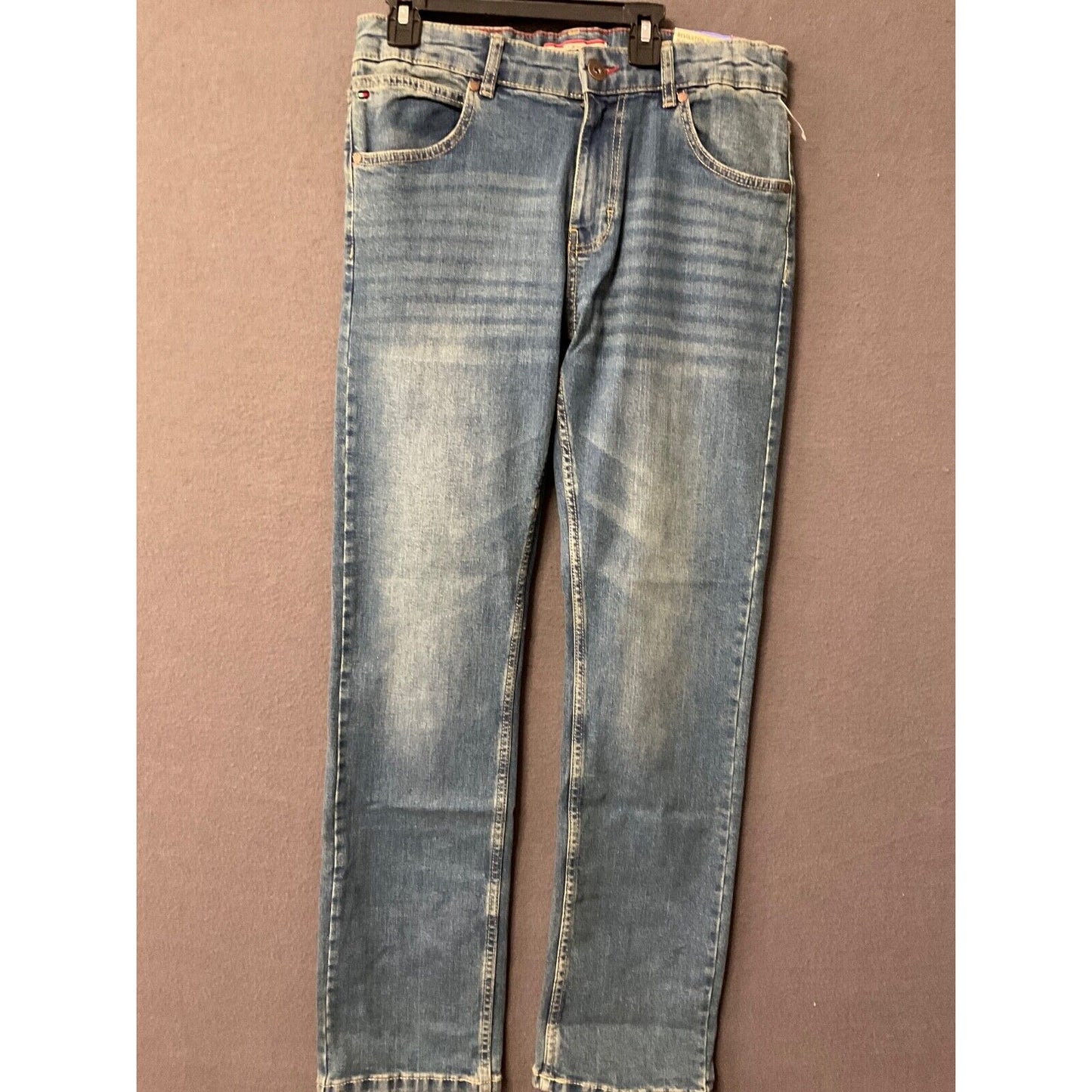 Tommy Hilfiger Boys Size 18 Slim Fit Revolution Jeans Canyon Wash 32X30