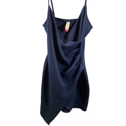 No Boundaries Women's Medium Navy Mini Dress by Spaghetti Straps Style NJ28T234M