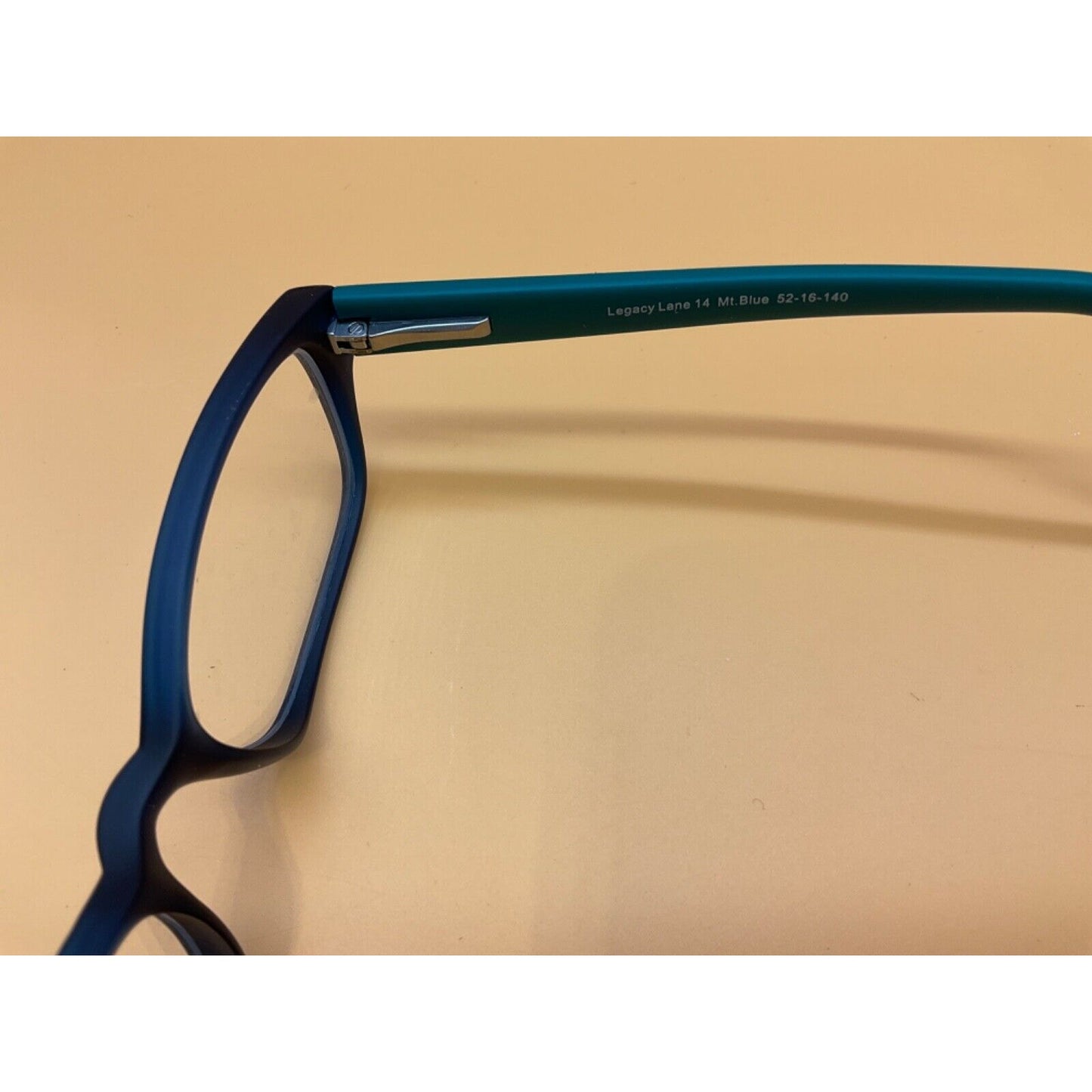 Legacy Lane Women's Cateye Eyeglass Frames 14 Mt. Blue 52-16-140 Spring Hinges