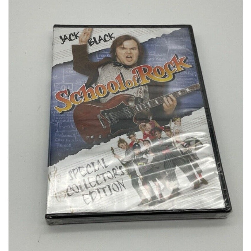 Jack Black School of Rock Special Collector's Edition SEALED DVD 2003
