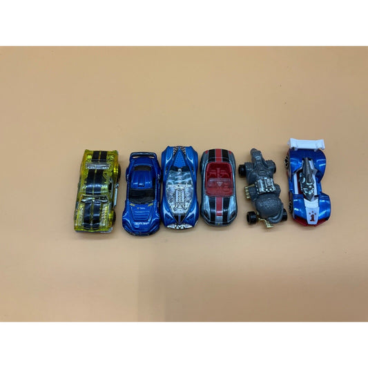 Hot Wheels 6 Car Lot: Ferrari California, Honda S2000, '69 Chevelle - LOOSE CARS