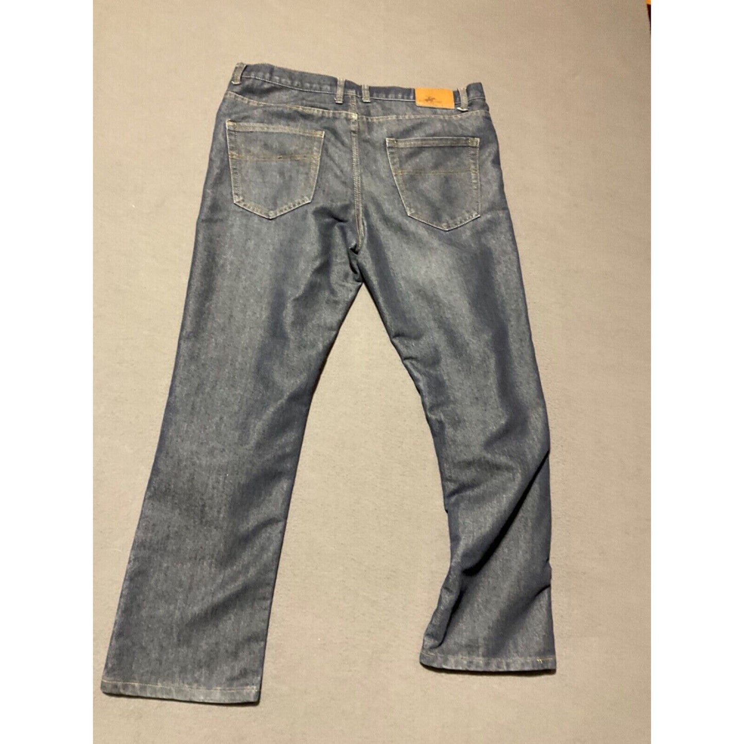 Beverly Hills Polo Club 36x32 Dark Wash Retro Blue Denim Jeans