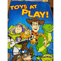 Toy Story Twin Size Plush Blanket 60"x80" Extra Soft & Warm