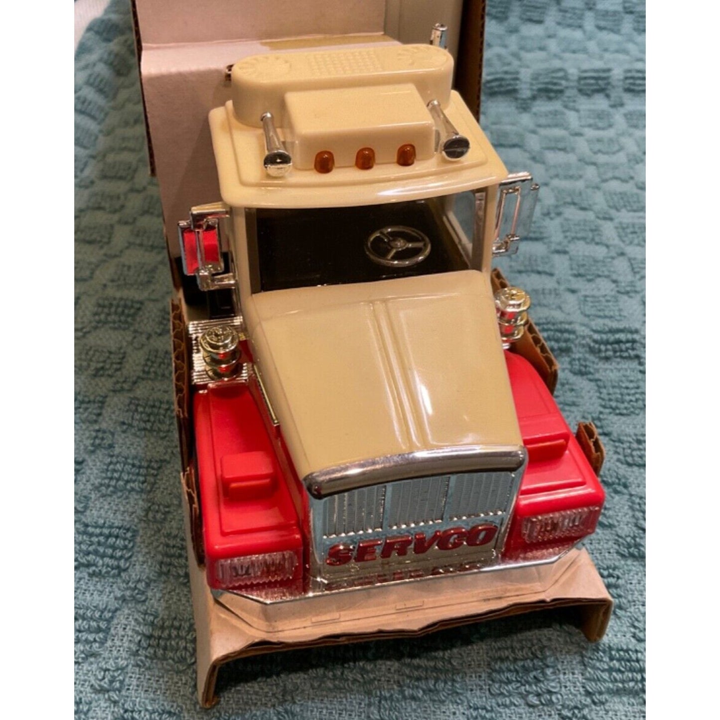 VTG 1987 Servco Gasoline Toy Truck Race Collectible NC with Box