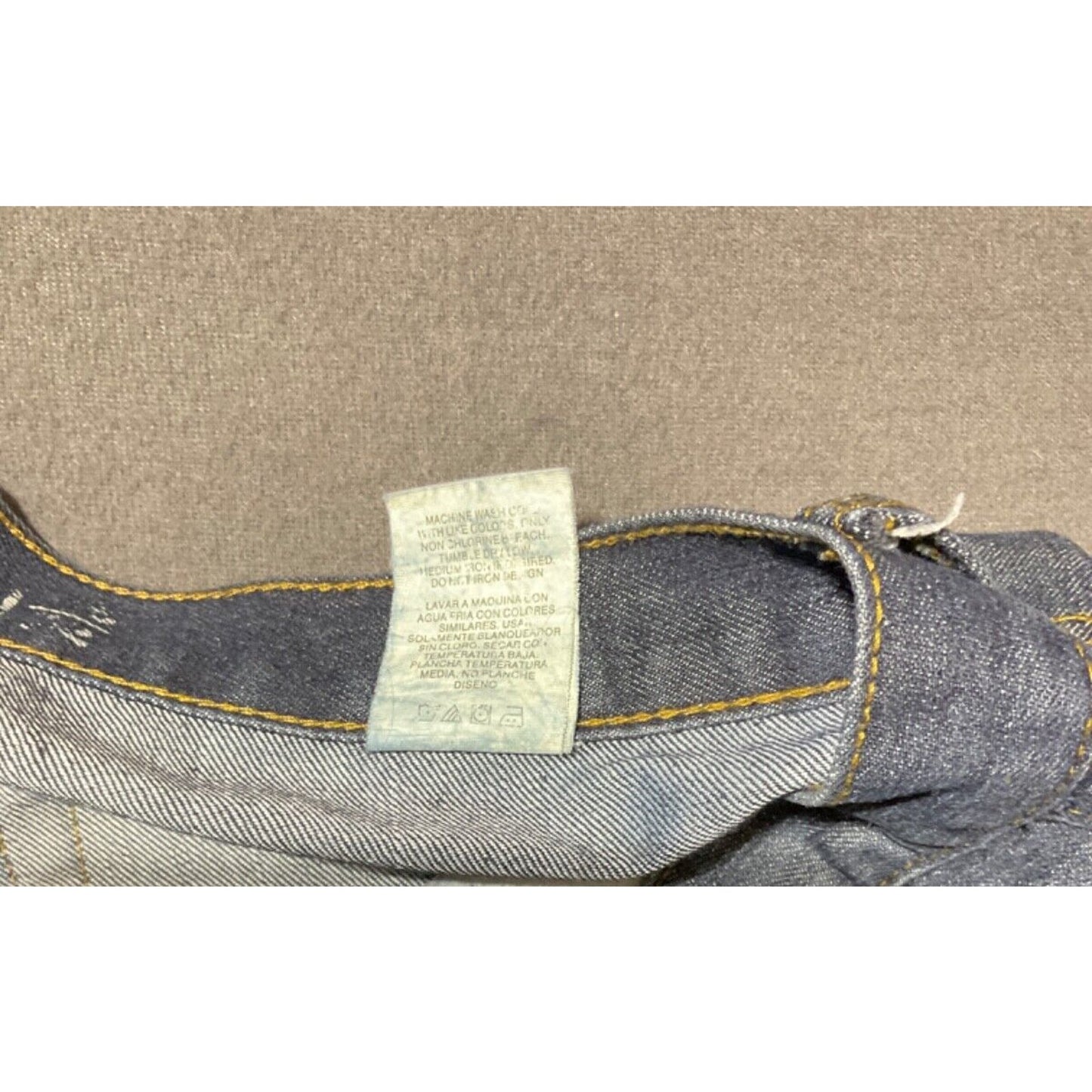 Beverly Hills Polo Club 36x32 Dark Wash Retro Blue Denim Jeans