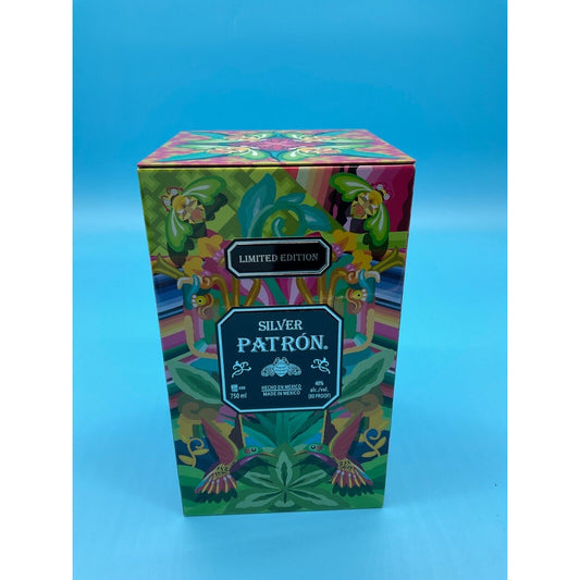 2021 Silver Patron Limited Edition Tequila Bottle Collectible Tin *Mint*