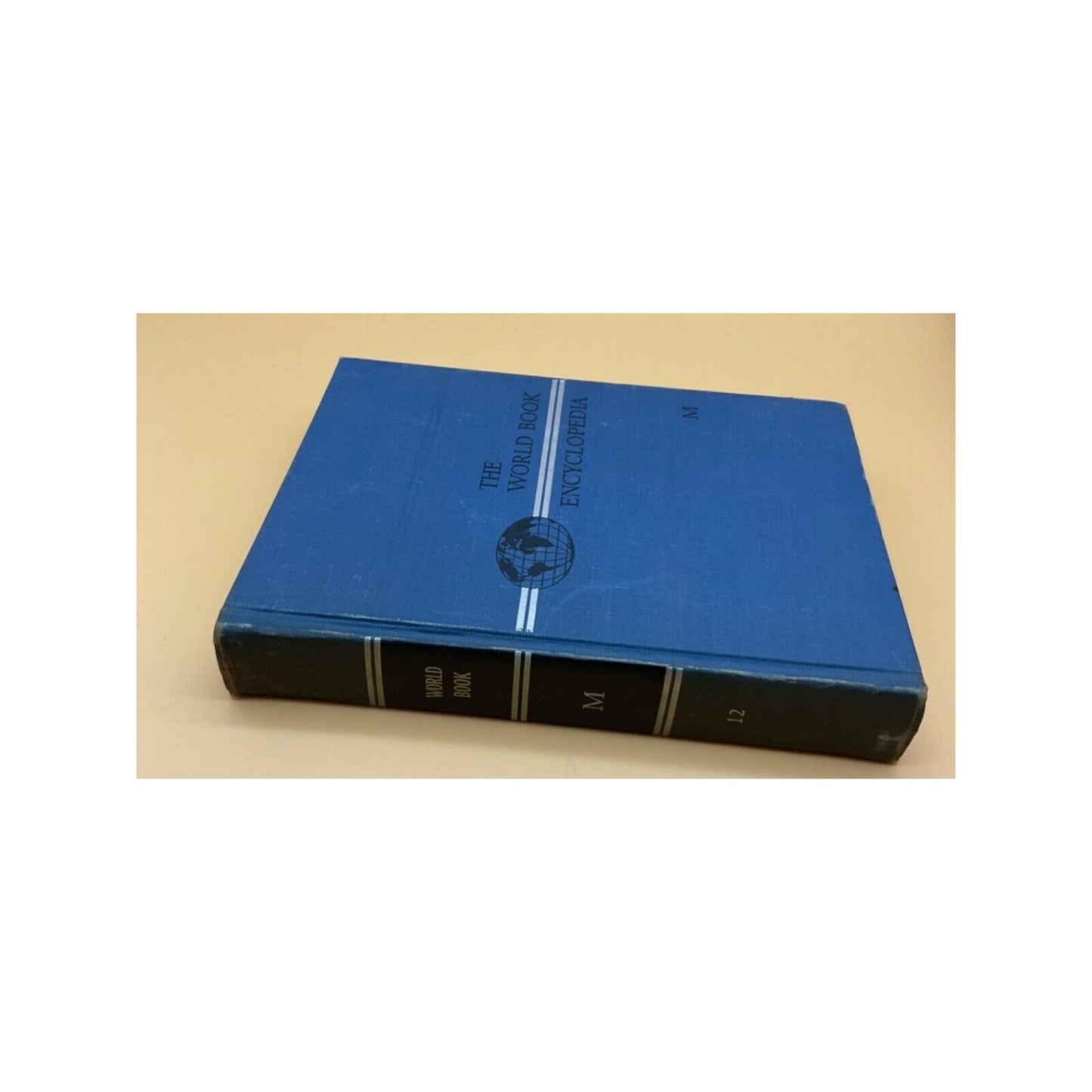 1961 World Book Encyclopedia Volume 12 "M", Vintage Collectible, Some Wear