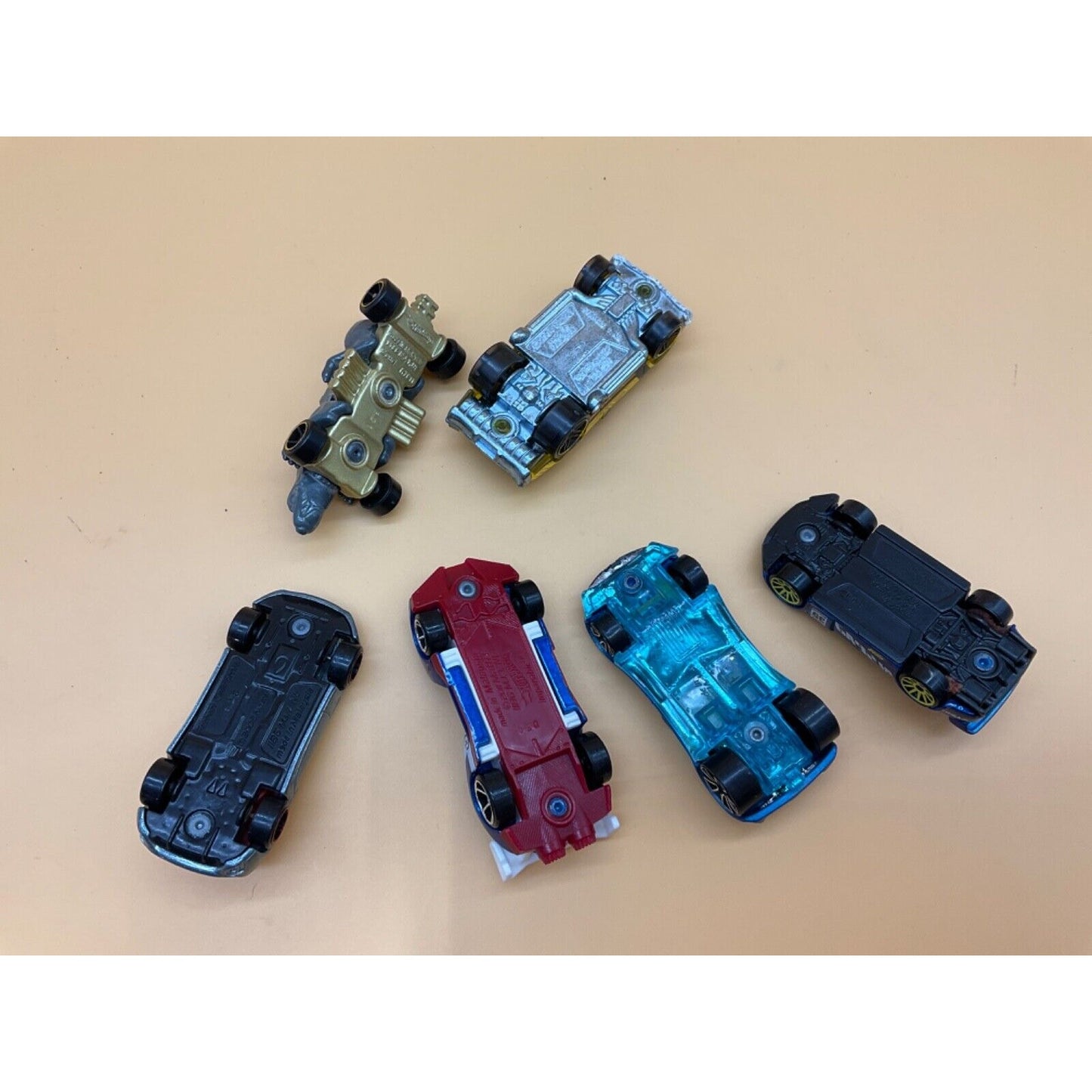 Hot Wheels 6 Car Lot: Ferrari California, Honda S2000, '69 Chevelle - LOOSE CARS