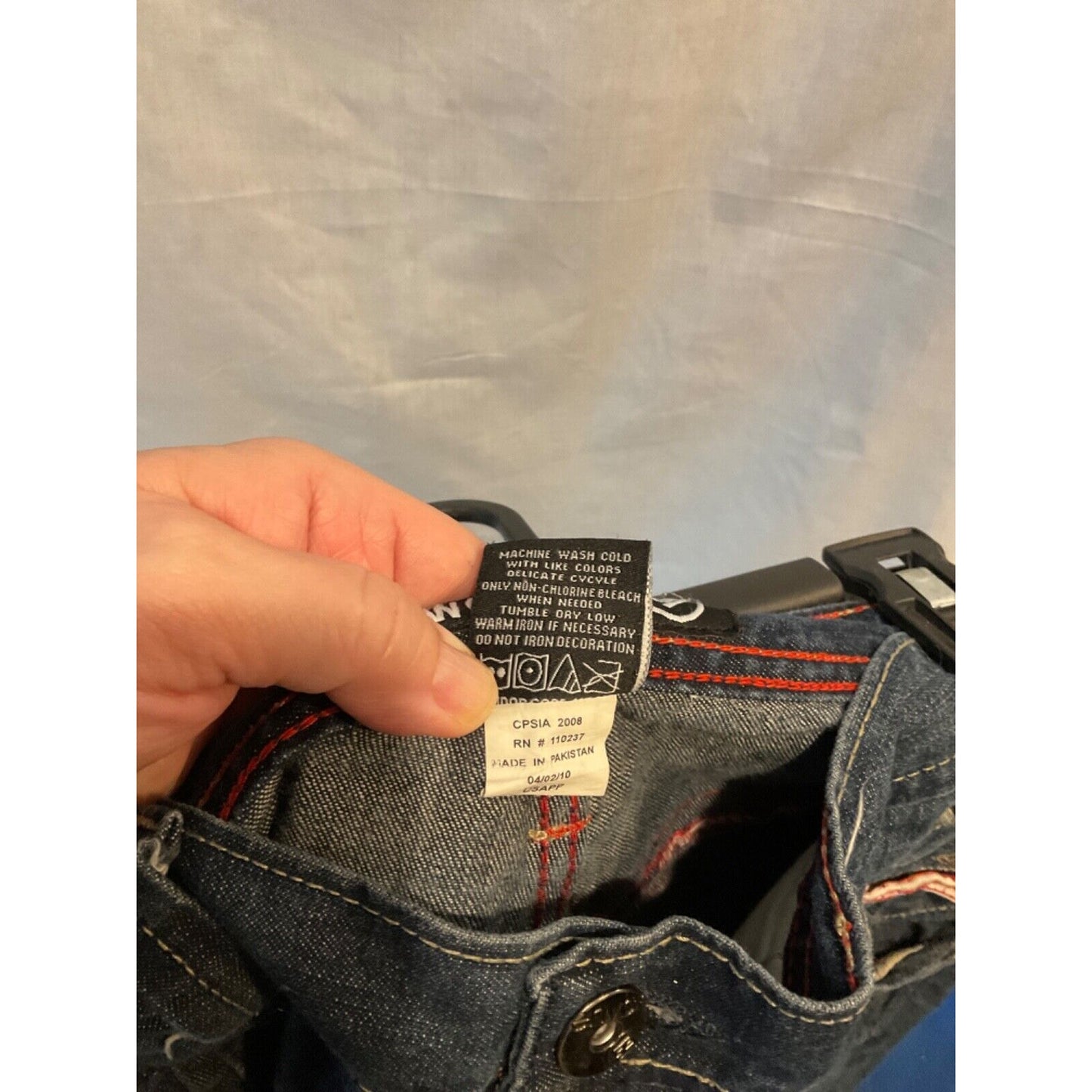 ENYCE Sean Comb Co. Men's Blue Jean Shorts Size 34, 90s Hip Hop