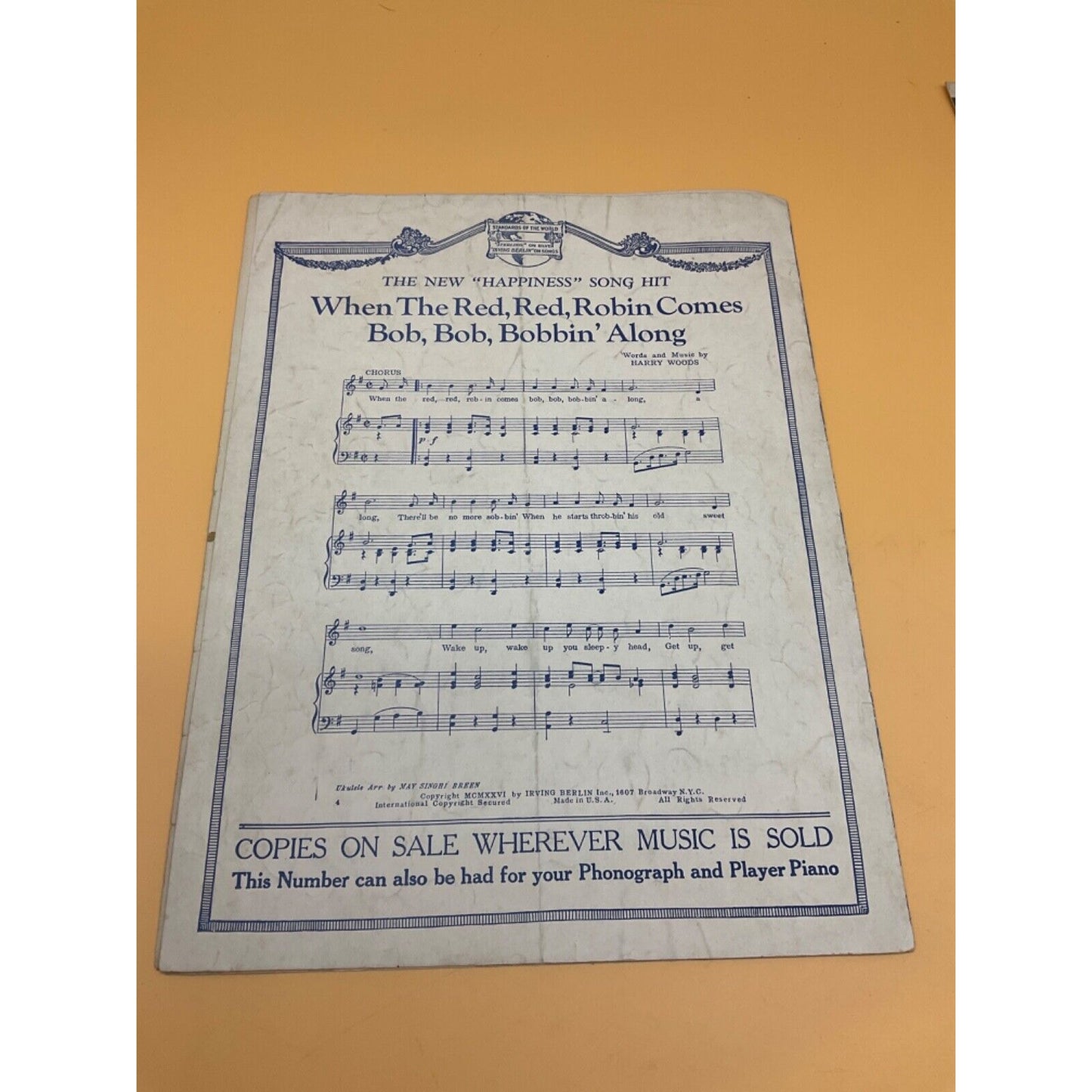 Antique Sheet Music Collection – "Here Am I – Broken Hearted" 1920s & 1930s