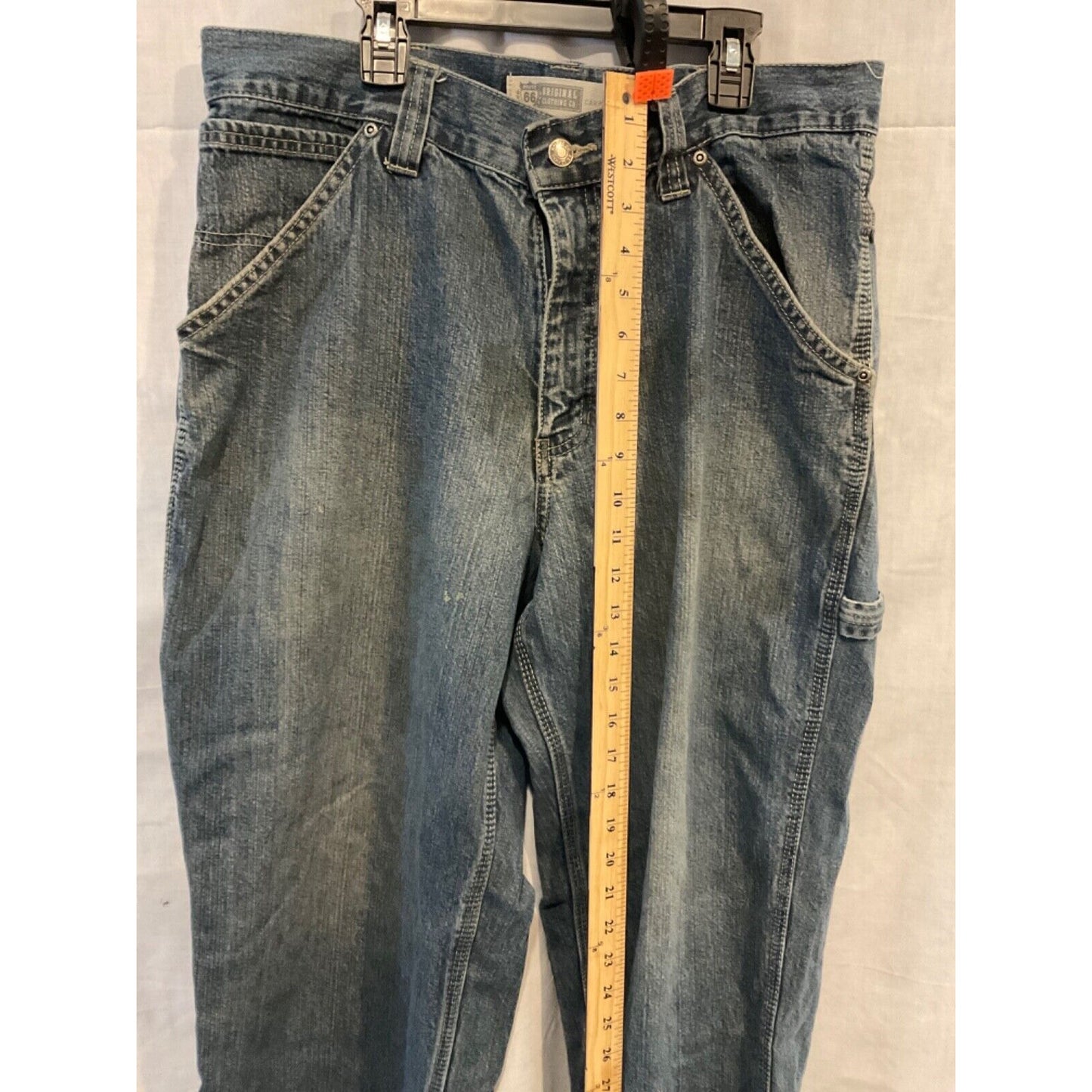 Route 66 Carpenter Jeans 36Wx30L, Baggie Legs, Y2K 90's Style, Slight Wear