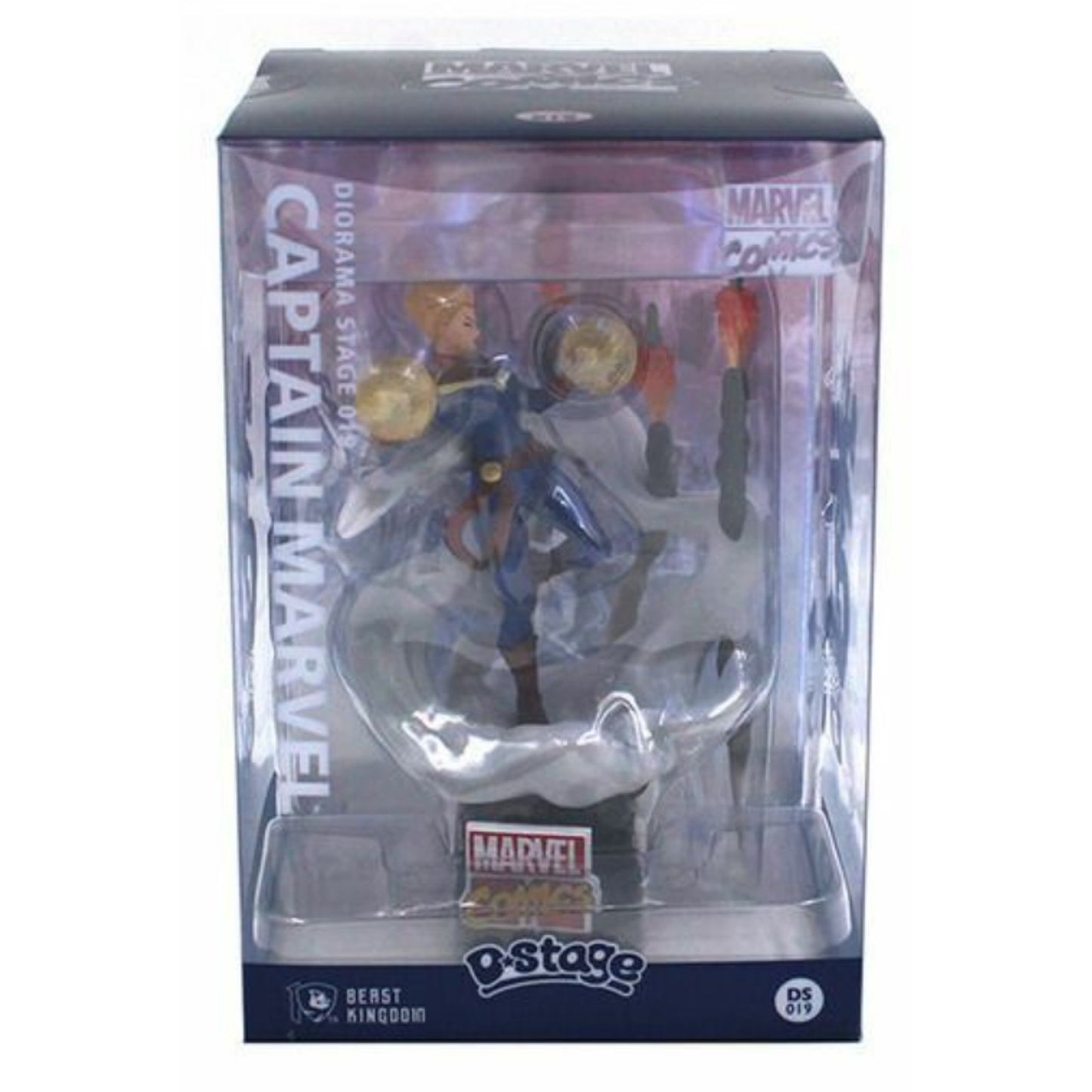 MARVEL COMICS CAPTAIN MARVEL DS-019 D-STAGE PX 6IN STATU - Sealed NIB